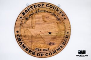 CNC Commercial Wood Sign